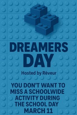 Dreamers Day Activity hosted by Rêveur